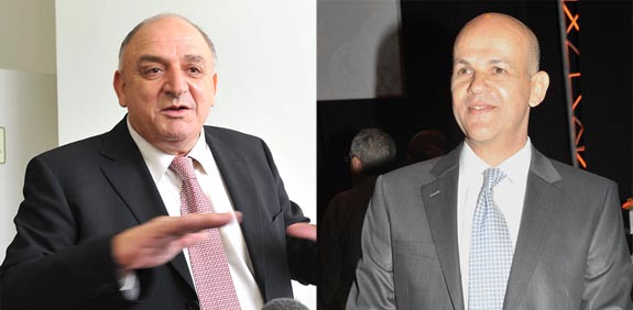 אלי גליקמן, יצחק תשובה / צלם: תמר מצפי